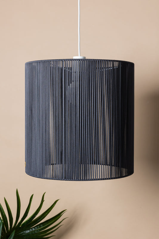 LUM01 — Paralume cilindrico 40 cm - antracite
