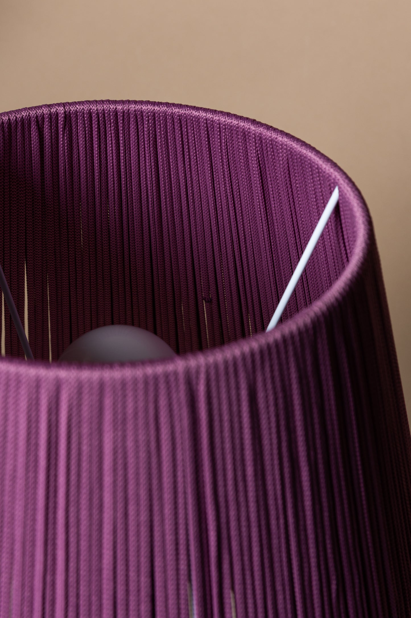 LUM05 — Paralume conico 30 cm - malva