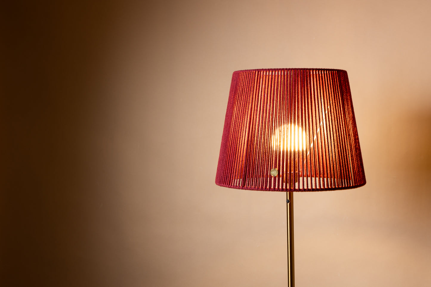 LUM03 — Paralume conico 40 cm - burgundy