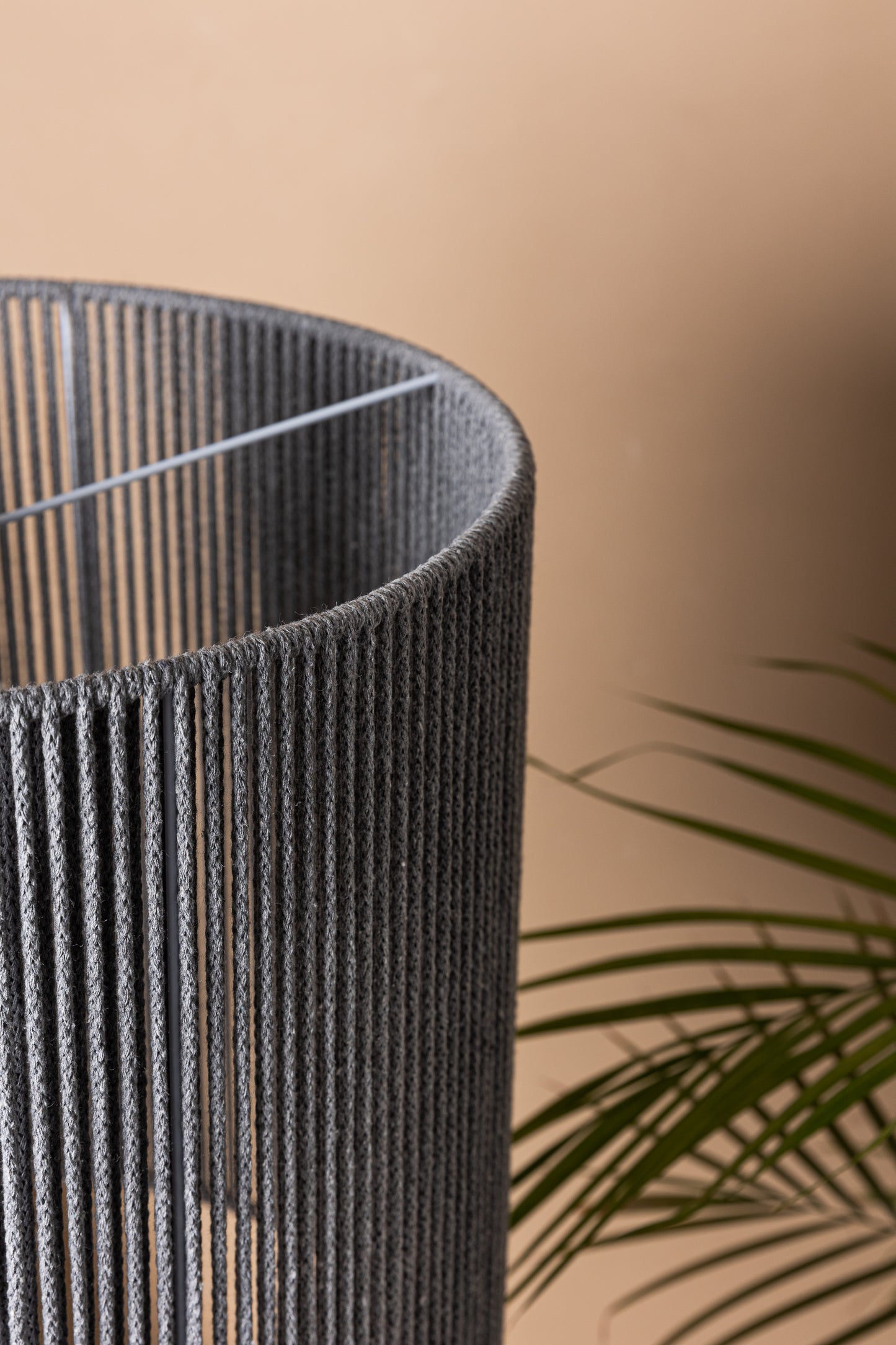 LUM01 — Paralume cilindrico 40 cm - grigio scuro