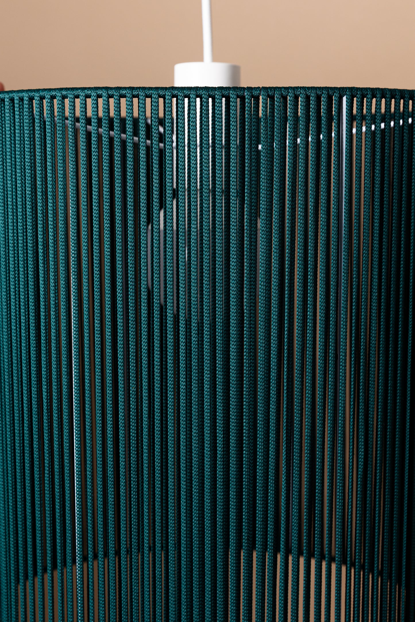 LUM01 — Paralume cilindrico 40 cm - verde scuro