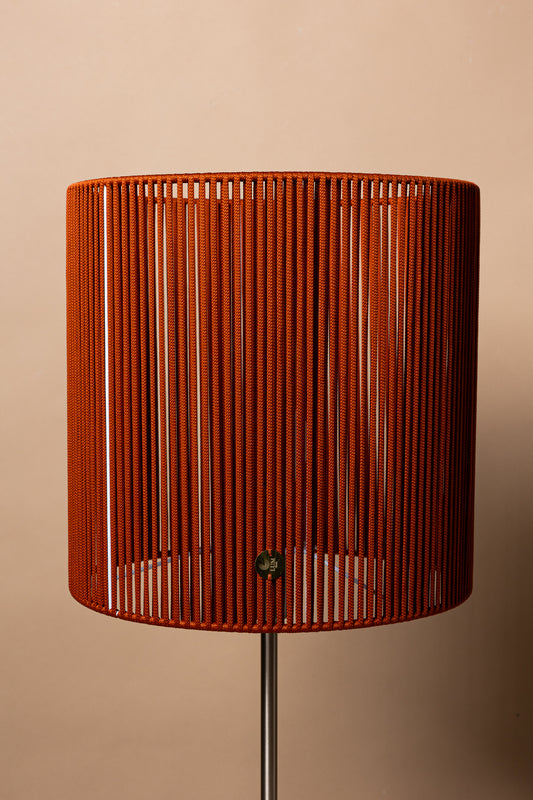 LUM02 — Paralume cilindrico 30 cm - terracotta