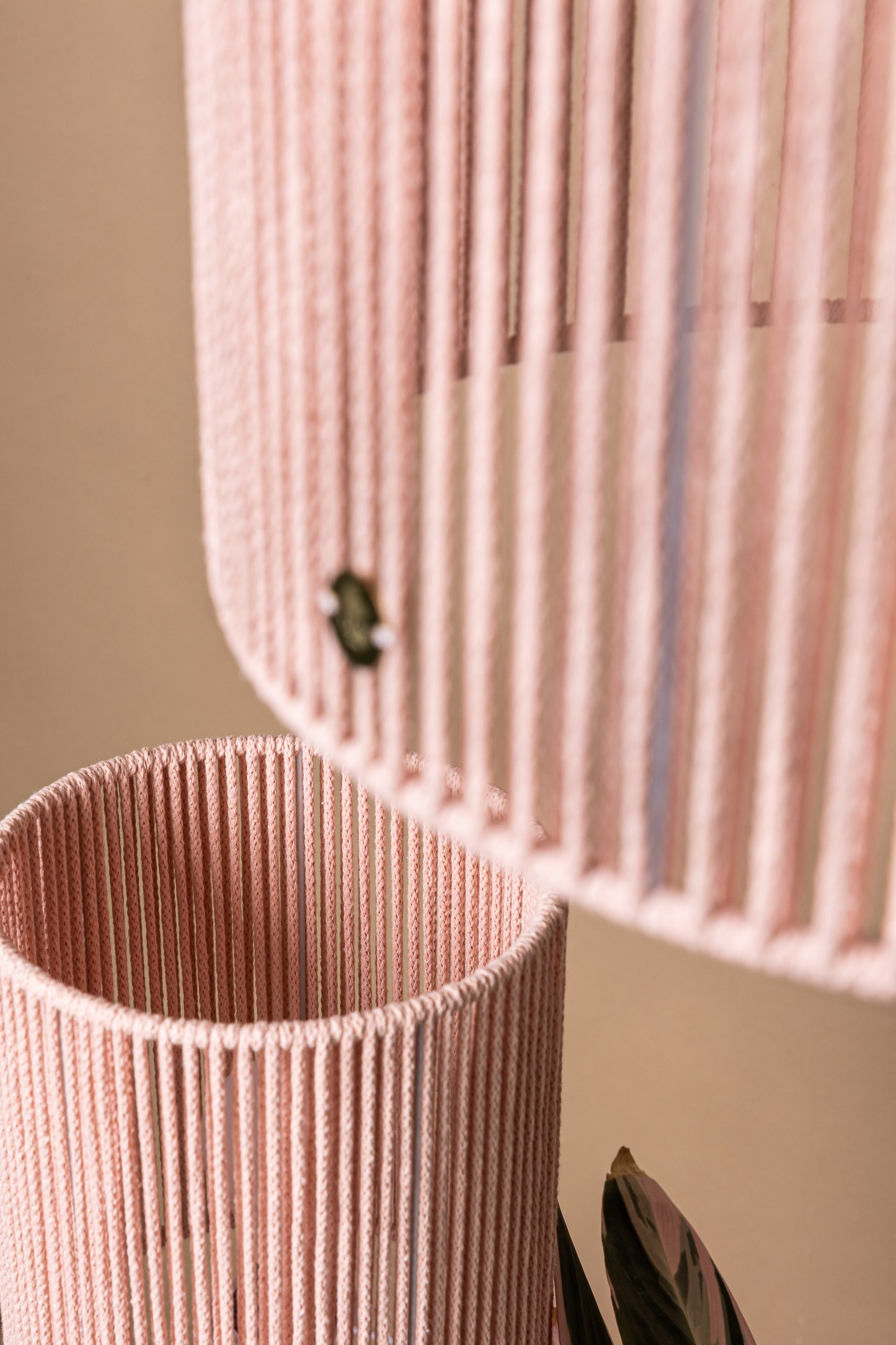 LUM06 — Paralume cilindrico 20 cm - rosa