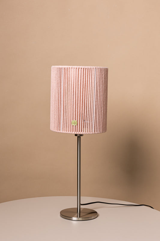 LUM06 — Paralume cilindrico 20 cm - rosa