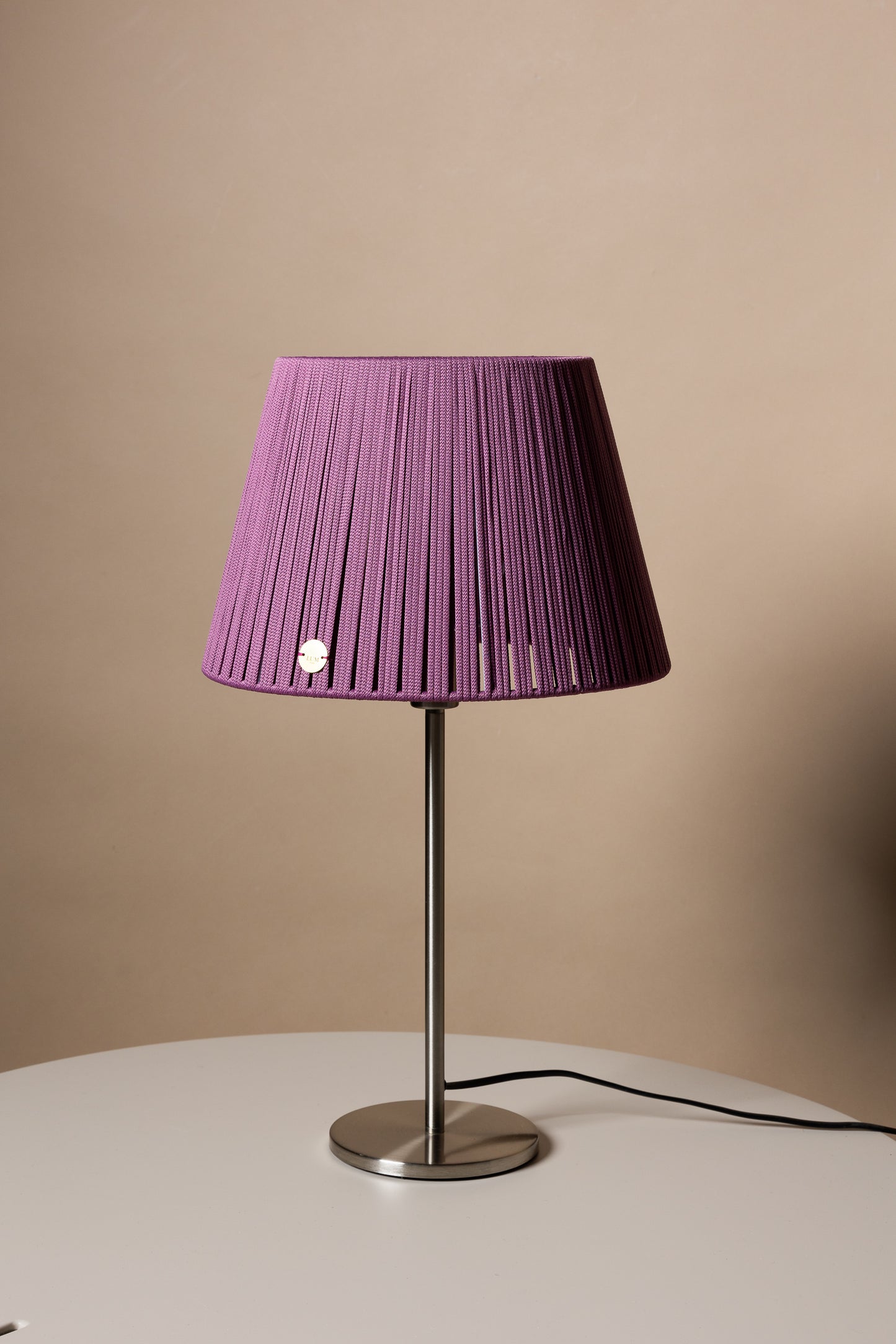 LUM05 — Paralume conico 30 cm - malva