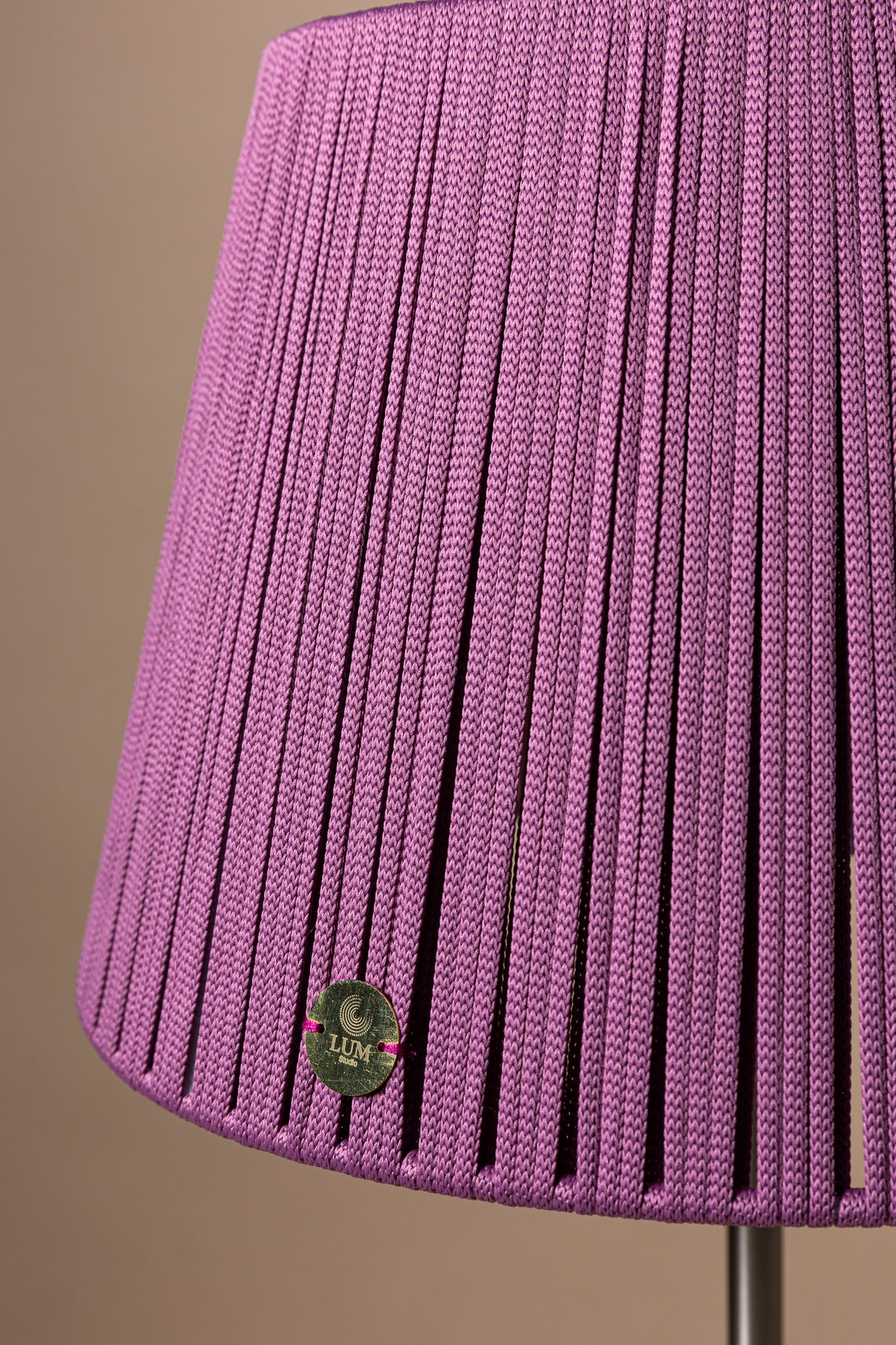 LUM05 — Paralume conico 30 cm - malva