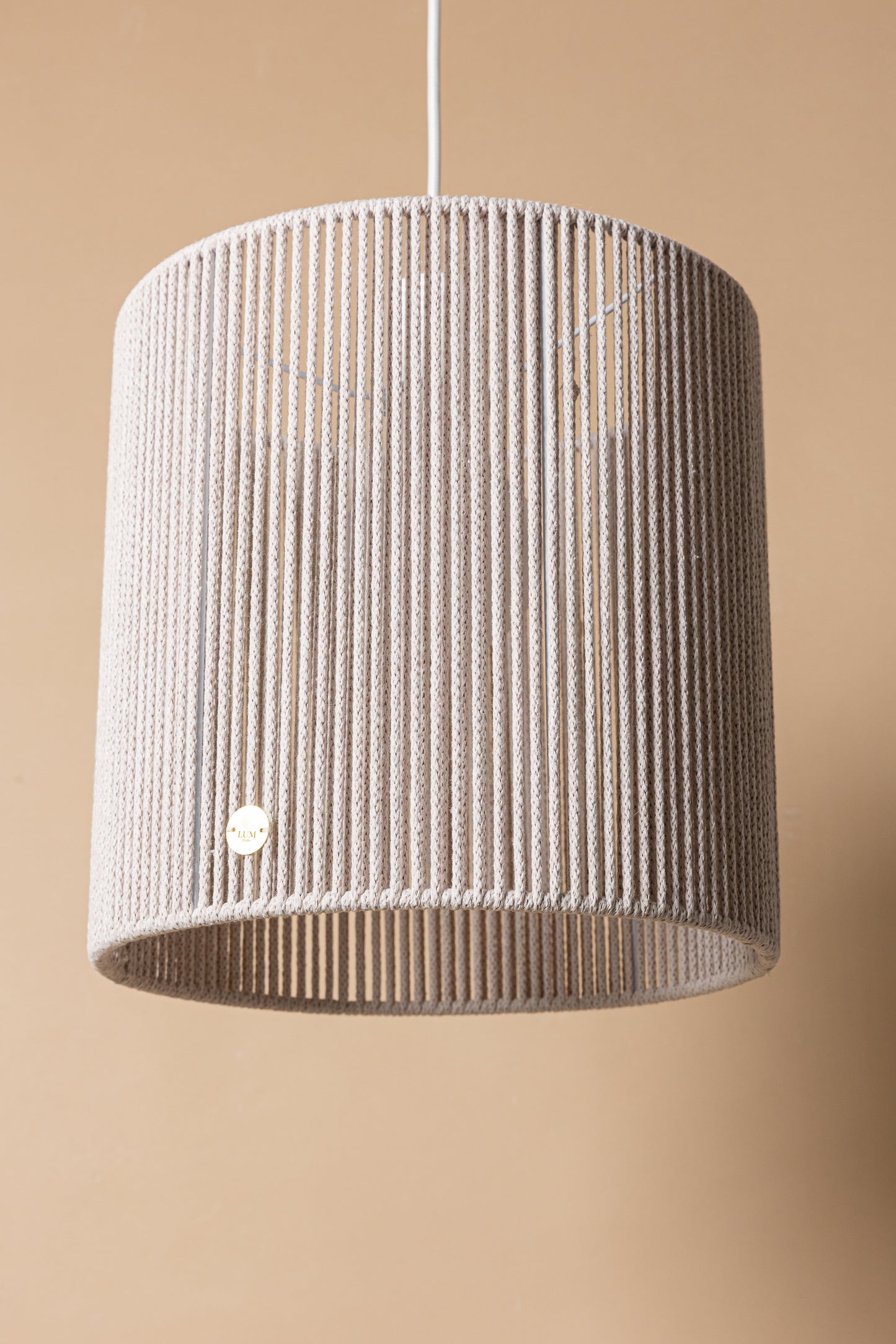 LUM02 — Paralume cilindrico 30 cm - avena