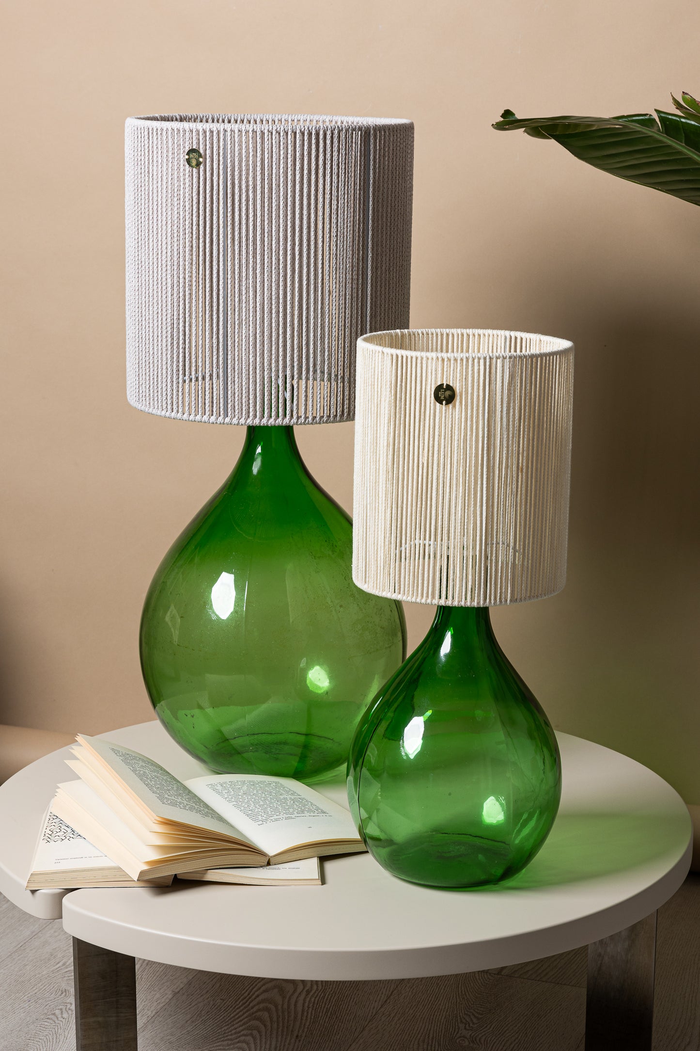 LUM06 — Paralume cilindrico 20 cm - beige