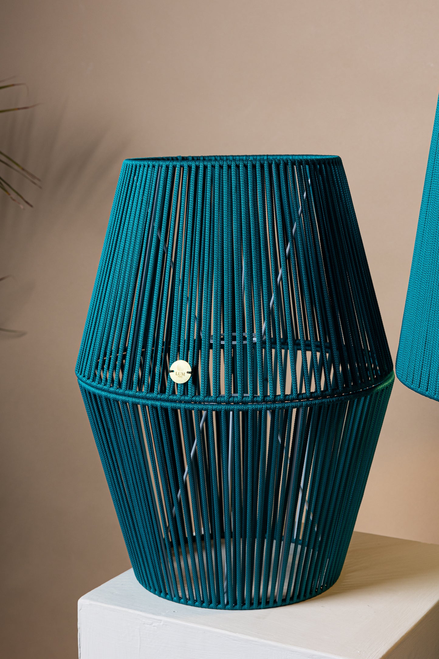 LUM05 — Paralume conico 30 cm - ottanio