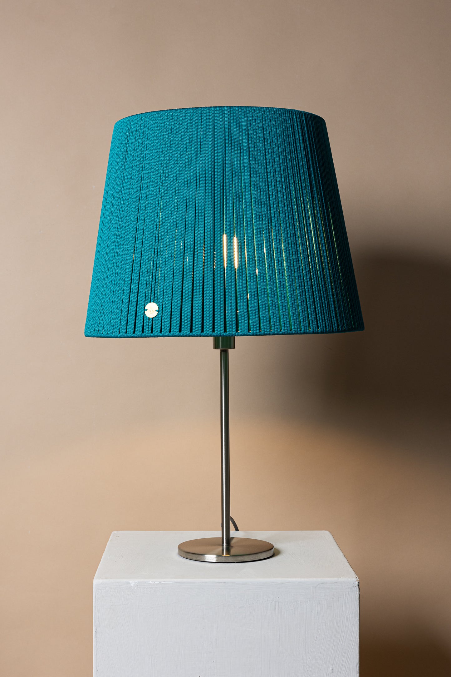 LUM03 — Paralume conico 40 cm - ottanio