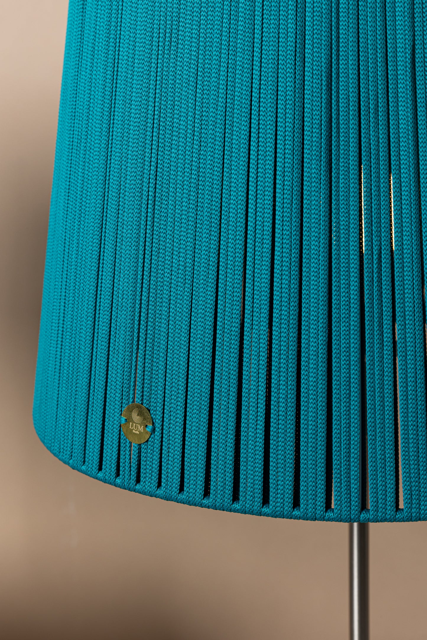 LUM03 — Paralume conico 40 cm - ottanio